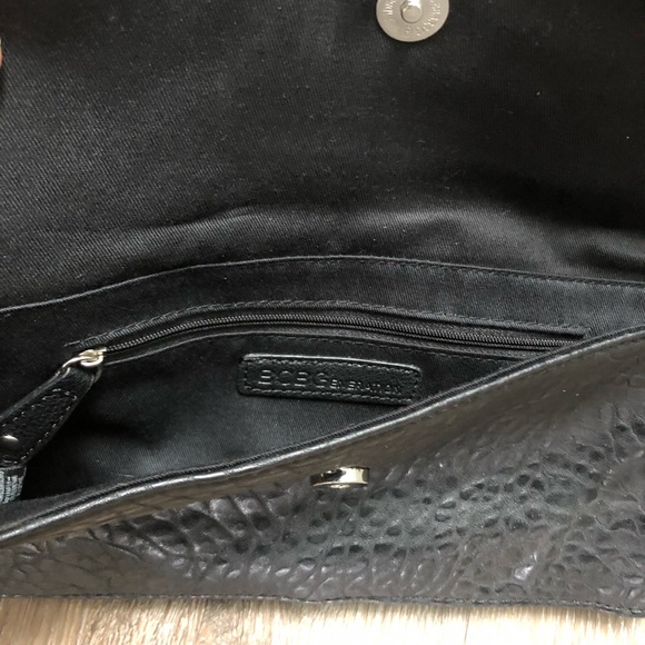BCBGeneration black “leather” clutch - Picture 4 of 4